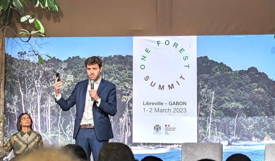 Pierre Chapelle at One Forest Summit